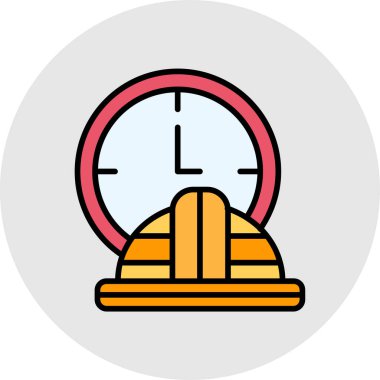 Tek bir izole simgenin vektör illüstrasyonu