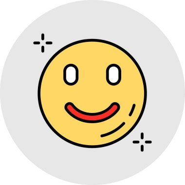 İfade simgesi, vektör illüstrasyonu