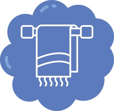 Klima. Web simgesi basit tasarım