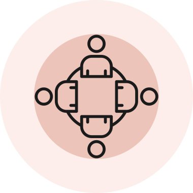 seo modern simgesinin vektör illüstrasyonu