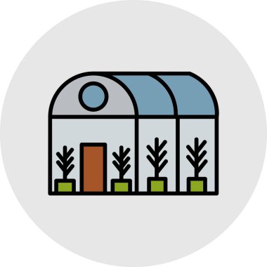 Sera. Web simgesi vektör illüstrasyonu