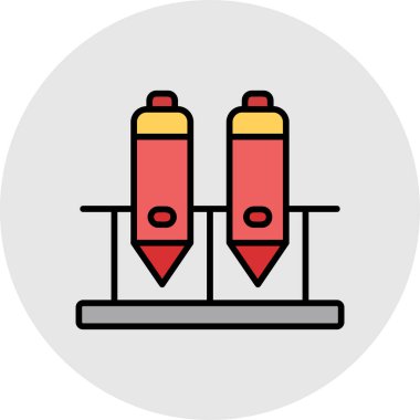 Modern eğitim ikonunun vektör illüstrasyonu