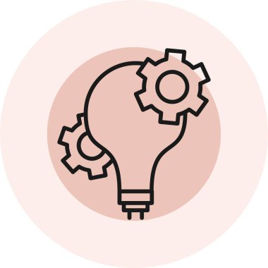 Vektör illüstrasyonu, simge ögesi arkaplanı