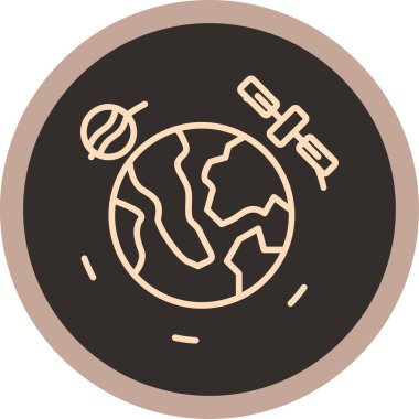 Dünyanın vektör illüstrasyonu