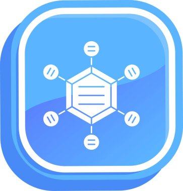 Kimyasal test simgesinin vektör çizimi