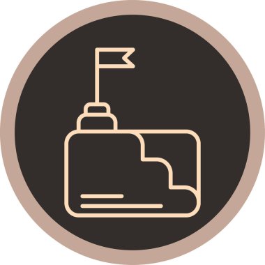 Vektör illüstrasyonu, simge ögesi arkaplanı