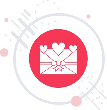 Beyaz arkaplanda izole edilmiş bir nikah yüzüğü simgesi. Gelin ve damat mücevher tabelası. Düğün sembolü. Elmas yüzük. Renkli taslak konsepti. vektör.