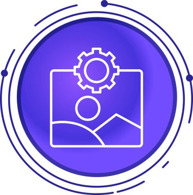 İş ve finans ikonu kavramının vektör illüstrasyonu