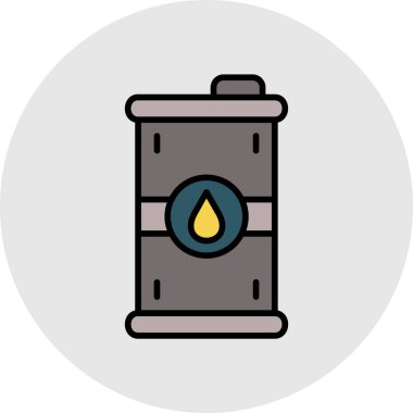 Enerji simgesinin vektör illüstrasyonu