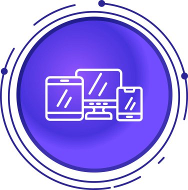 seo modern simgesinin vektör illüstrasyonu