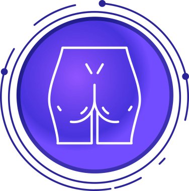 Beyaz arkaplanı olan bir kadının vektör çizimi