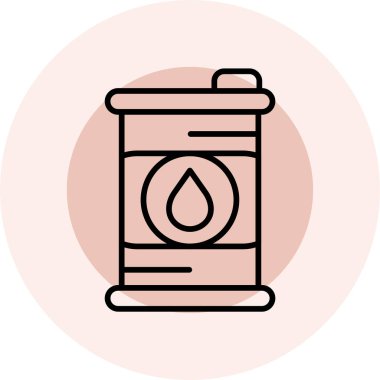 Su bırakma simgesinin vektör illüstrasyonu