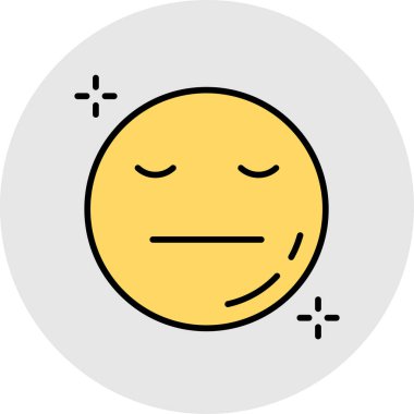 Emoji. Web simgesi basit tasarım