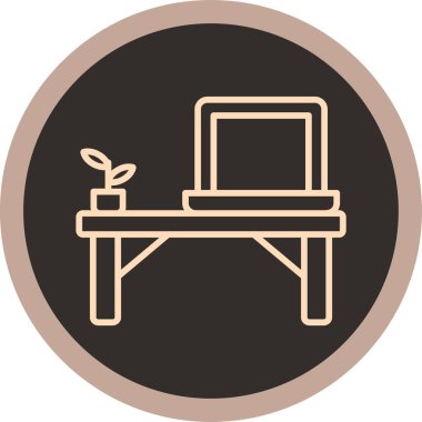 Modern eğitim ikonunun vektör illüstrasyonu