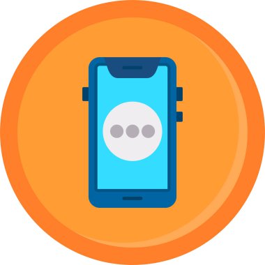 mobil simge vektör illüstrasyonu