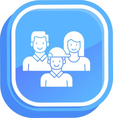 İş adamları. Web simgesi