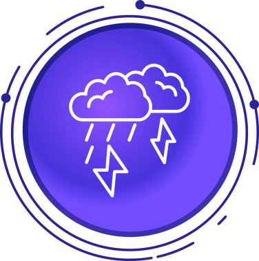 Hava simgesinin vektör illüstrasyonu