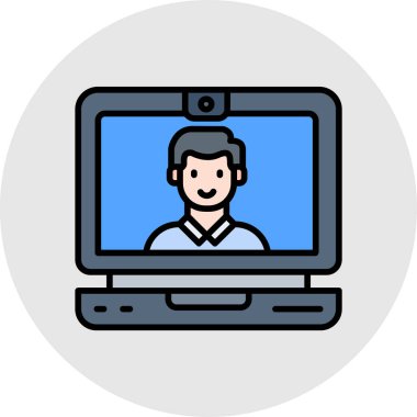 Çağrı merkezi destek simgesi. çağrı merkezi servis vektör illüstrasyonu