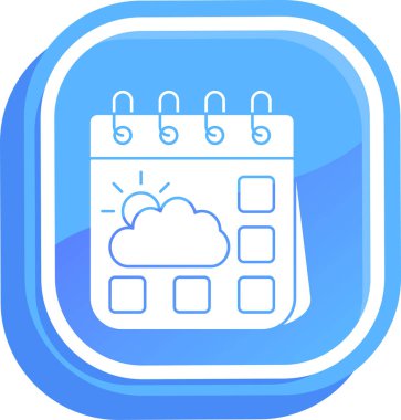 takvim günü simgesi ana hat biçiminde