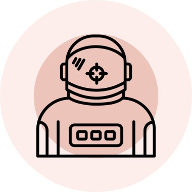 robot ikon vektör illüstrasyonu