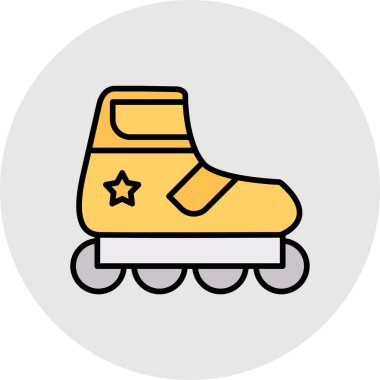 paten simge vektör çizim