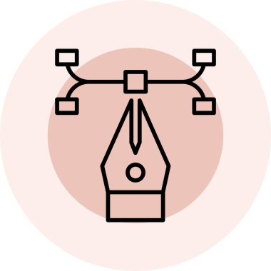 Modern b 'nin vektör illüstrasyonu eksik simgesi