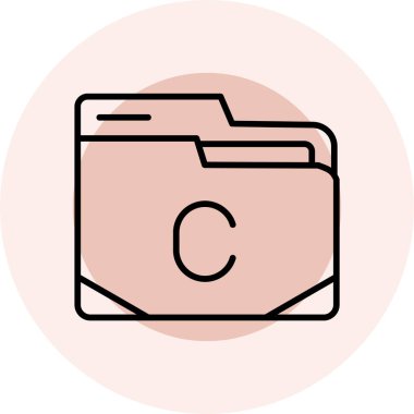 dizin simgesi vektör illüstrasyonu