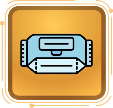 Basit vektör simgesi, pil illüstrasyonu