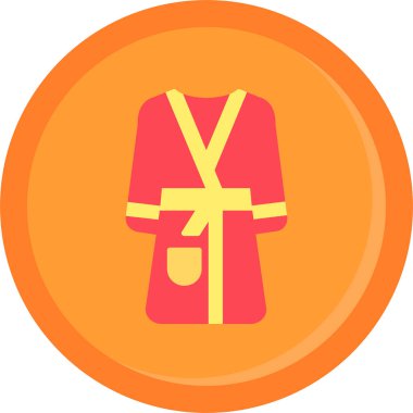 Tek bir izole simgenin vektör illüstrasyonu