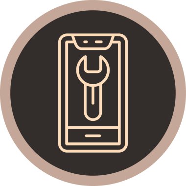 Modern b 'nin vektör illüstrasyonu eksik simgesi