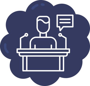 İnternet sohbeti. Basit resimleme