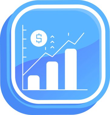 iş büyüme vektör simgesi