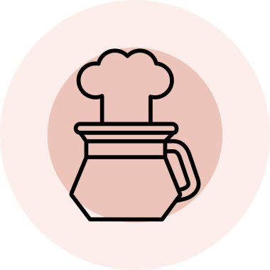 yemek pan vektör resimleme