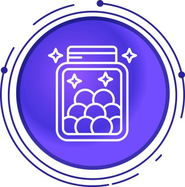 Beyaz arka planda zeytinyağı ikonlu çizgi şişesi var. Zeytinyağı ikonlu yağ. Renkli taslak konsepti. vektör