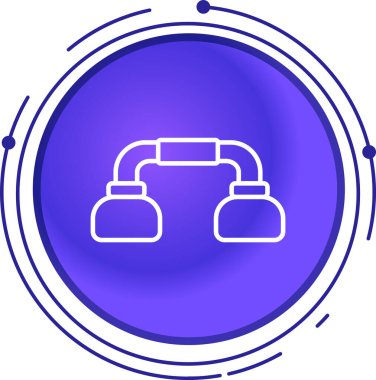 Modern b 'nin vektör illüstrasyonu eksik simgesi