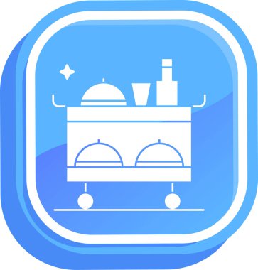 Gıda simgesinin vektör illüstrasyonu