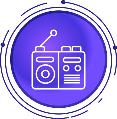 Pil. Web simgesi basit illüstrasyon