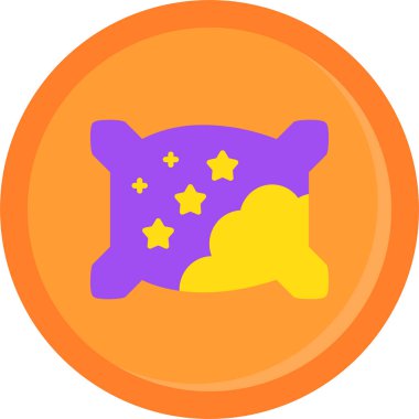 Çizgi film simgesinin vektör çizimi