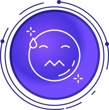 Emoji. Web simgesi basit tasarım