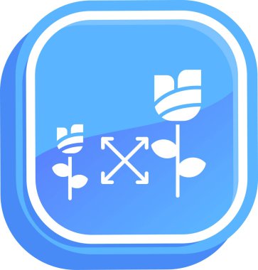 Yapraklı kahve bardağı ikonu