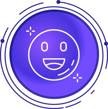 emoji simgesinin vektör illüstrasyonu