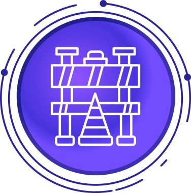 Modern b 'nin vektör illüstrasyonu eksik simgesi