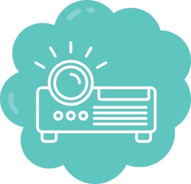 Klima modern simge, vektör illüstrasyonu