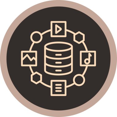 sunucu simgesi çizimi