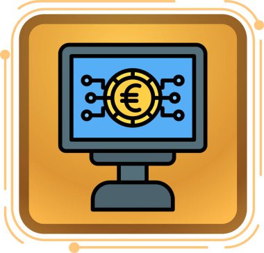 Modern b 'nin vektör illüstrasyonu eksik simgesi