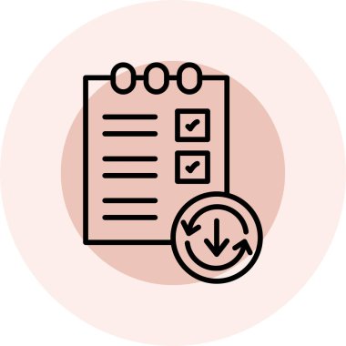 işaret simgesini işaretle, vektör illüstrasyonu