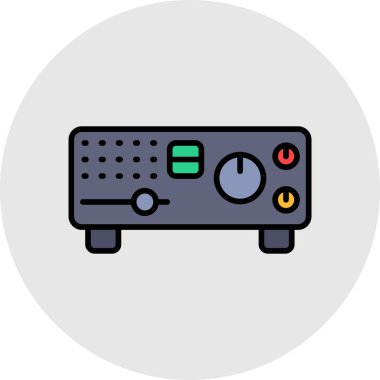 Vektör illüstrasyonu, simge ögesi arkaplanı