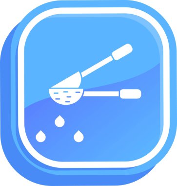 fırça boya palet simgesi dış hat biçiminde