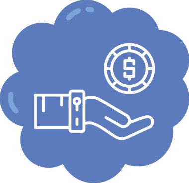 dolar simgesivektör illüstrasyon