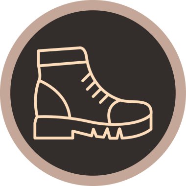 Çizme simgesi, modern vektör illüstrasyonu